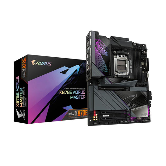 MOTHERBOARD GIGABYTE (X870E AORUS MASTER) SOCKET AM5,4*DDR5 8600MHZ, HDMI, ATX, WIFI7/BT