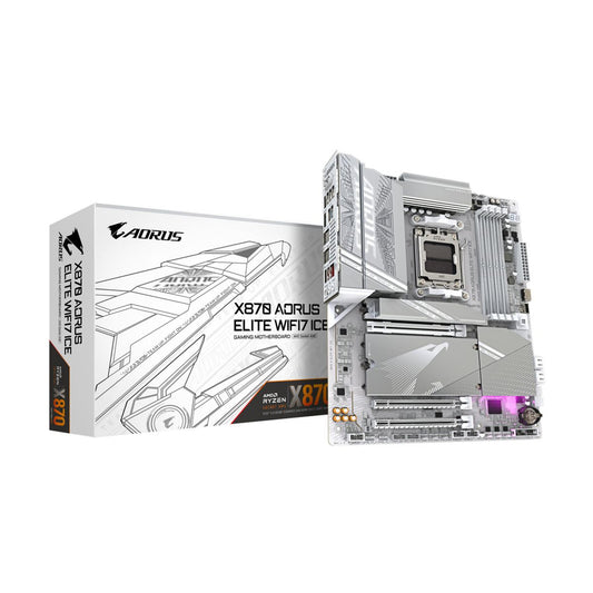 TARJETA MADRE GIGABYTE ATX X870 A ELITE WF7 64 GB DDR5 AM5 Para AMD - 