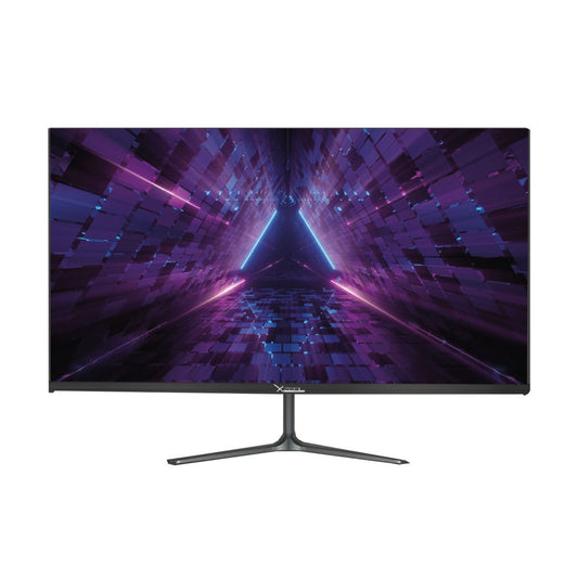 MONITOR LED XZEAL 23.8" (XSPMG04B) 1920*1080 FULL HD, PLANO, 75HZ, 5MS, VGA, HDMI, NEGRO