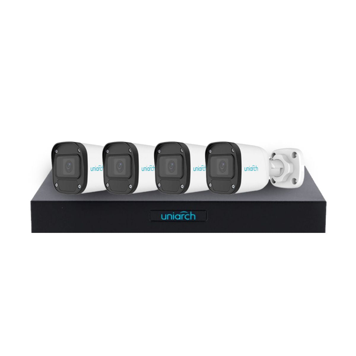 Kit de videovigilancia UNIARCH XVR301-04F/4*UAC-B112-F28 - 4, 1920 x 1080 Pixeles