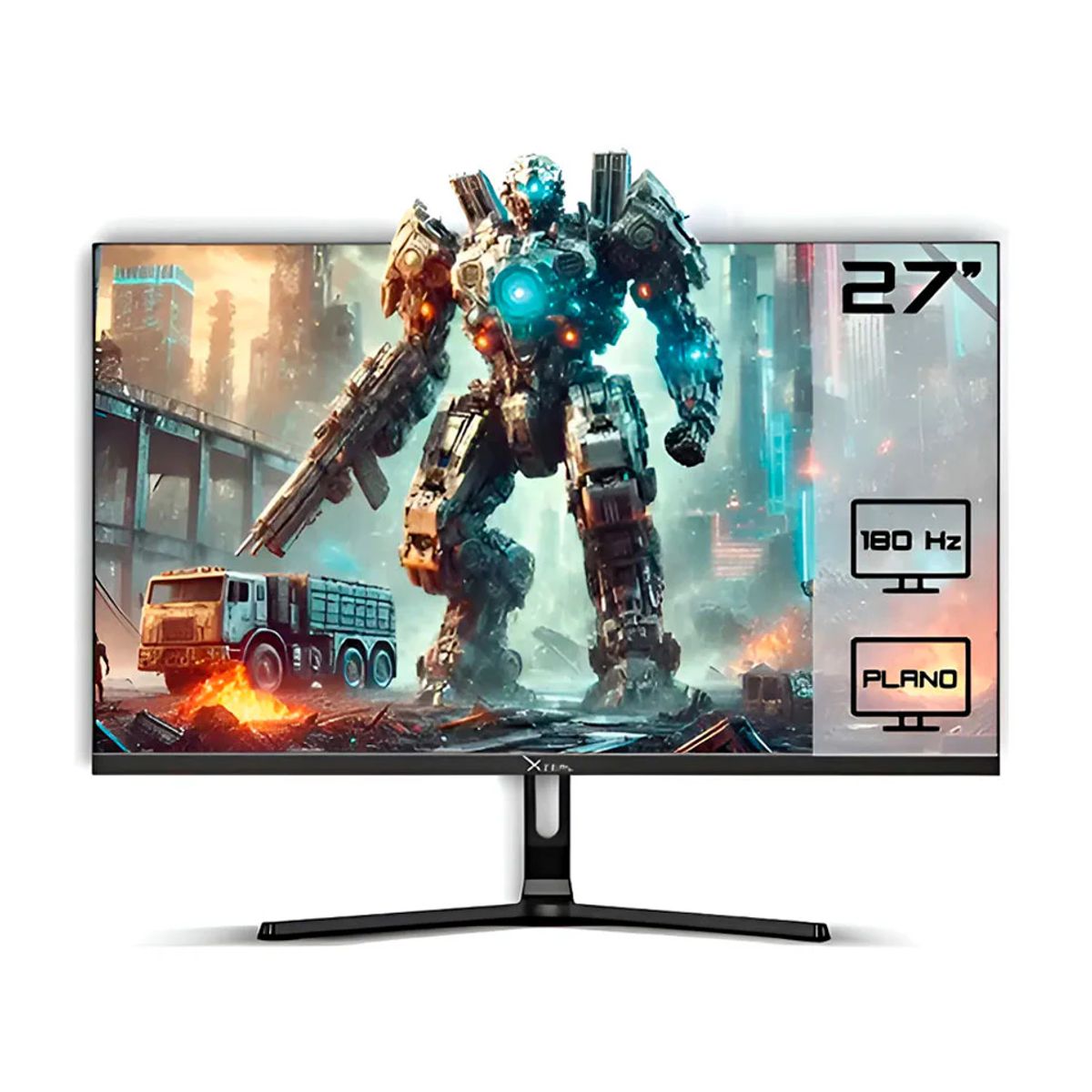Monitor Xzeal 27 pulgadas Xzeal XZ4015-2 Panel Plano VA FHD 180Hz 1ms 1xDP + 1xHDMI + Vesa 100x100mm Negro - 