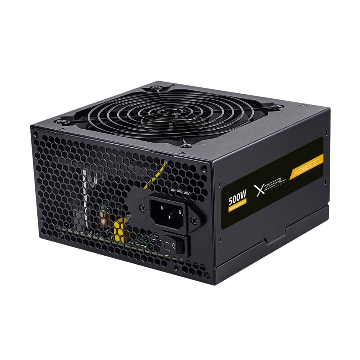FUENTE DE PODER XZEAL (XZPS500B) XZ500, 500W ATX, 80 PLUS BRONCE, NO MODULAR, NEGRO