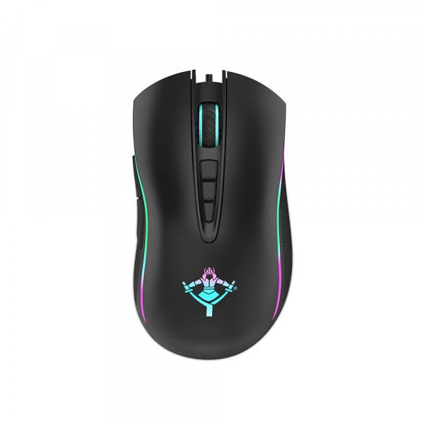 MOUSE OPTICO YEYIAN (YMG-24110N) GRAM S2000,GAMER,RGB,8 BOTONES,6400 DPI,USB,NEGRO