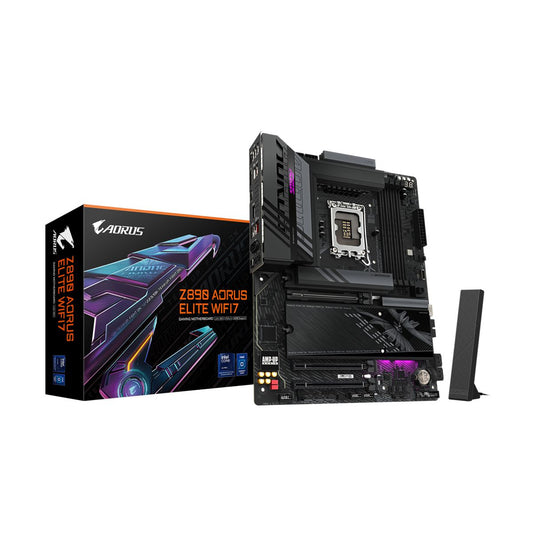 MOTHERBOARD GIGABYTE (Z890 A ELITE WIFI7 P) SOCKET 1851,4*DDR5 5600MHZ,DP,WIFI7/BT,ATX