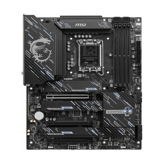MOTHERBOARD MSI (Z890 GAMING PLUS WIFI)SOCKET 1851, 4*DDR5 9200,1*HDMI,1*DP,1*THUNDERBOLT,4*M.2, ATX