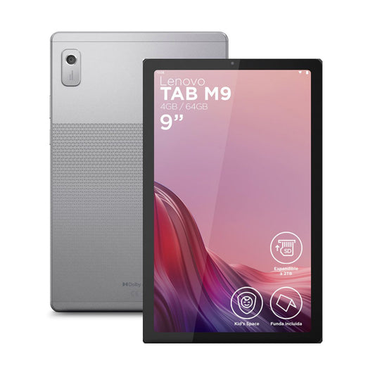 Tablet Lenovo M9 - MediaTek Helio G80, Ram 4 GB, Android(tm) 12, 64 GB, 9 pulgadas, incluye Folio case y film.