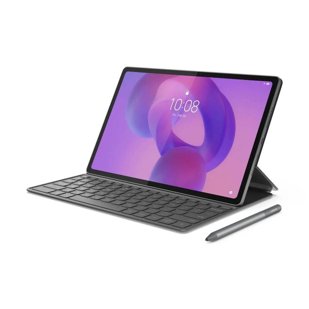 Lenovo Tablet Idea Tab Plus -   MediaTek Dimensity 6400, Pantalla 12.1, RAM 8GB, Almacenamiento 256GB, Android 15, Incluye teclado, pluma y case.