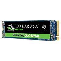 UNIDAD SSD M.2 SEAGATE 2TB (ZP2000CV3A001) BARRACUDA Q5, NVME, PCIE 3.0, 2280