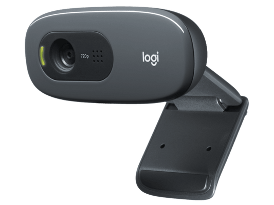 Camara Web LOGITECH C270 - 3 MP, 30 fps, USB, Negro, 1280 x 720 Pixeles