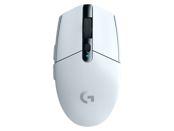 Mouse LOGITECH G305 - Blanco, 6 botones, RF inalambrico, Optico, 12000 DPI