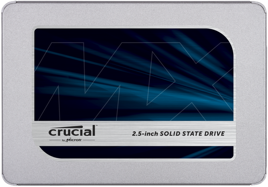 UNIDAD SSD 2.5" CRUCIAL 1TB (CT1000MX500SSD1) SATA3, 7MM, 3D NAND