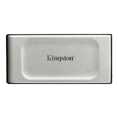 UNIDAD SSD EXTERNO KINGSTON 500GB (SXS2000/500G) XS2000, USB 3.2 TIPO C, NEGRO/PLATA