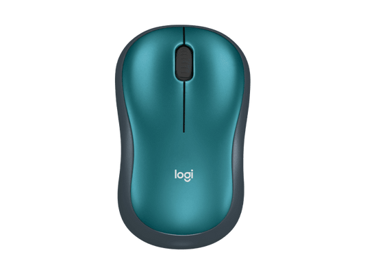 Mouse Logitech Óptico M185 Inalámbrico USB 1000DPI Azul