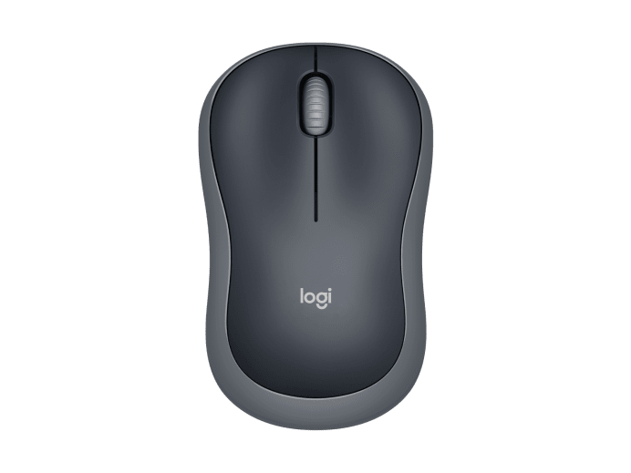 Mouse LOGITECH M185 - Negro, 2 botones, RF inalambrico, Optico