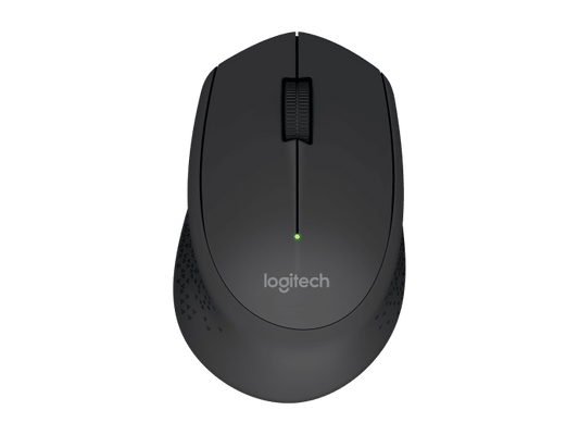 Mouse LOGITECH M280 - Negro, 3 botones, 10 m, RF inalambrico, Optico, 1000 DPI