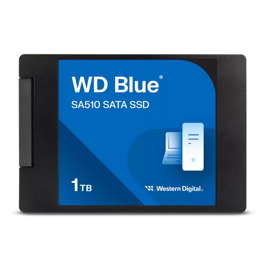 UNIDAD SSD 2.5" WD 1TB (WDS100T3B0A) BLUE SA510, 7MM, SATA3, 3D NAND