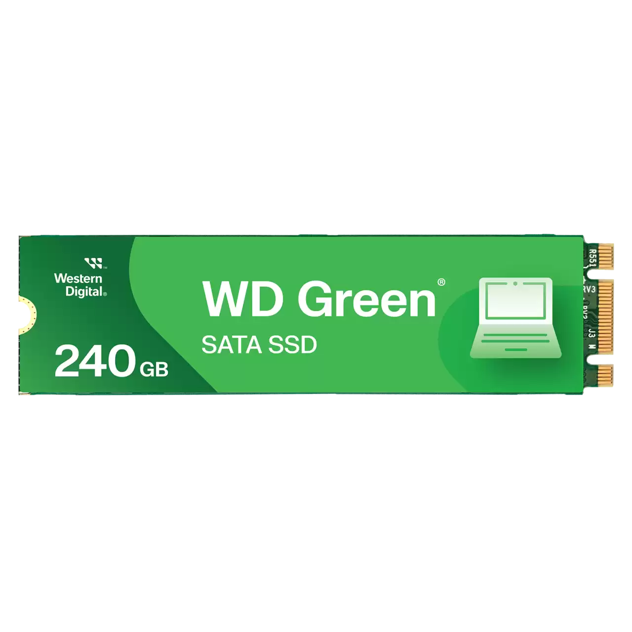 UNIDAD SSD M.2 WD 240GB (WDS240G3G0B) GREEN SATA3 2280