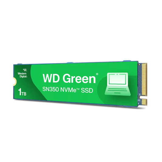 UNIDAD SSD M.2 WD 1TB (WDS100T3G0C) GREEN SN350, PCIE 3.0, NVME, 2280