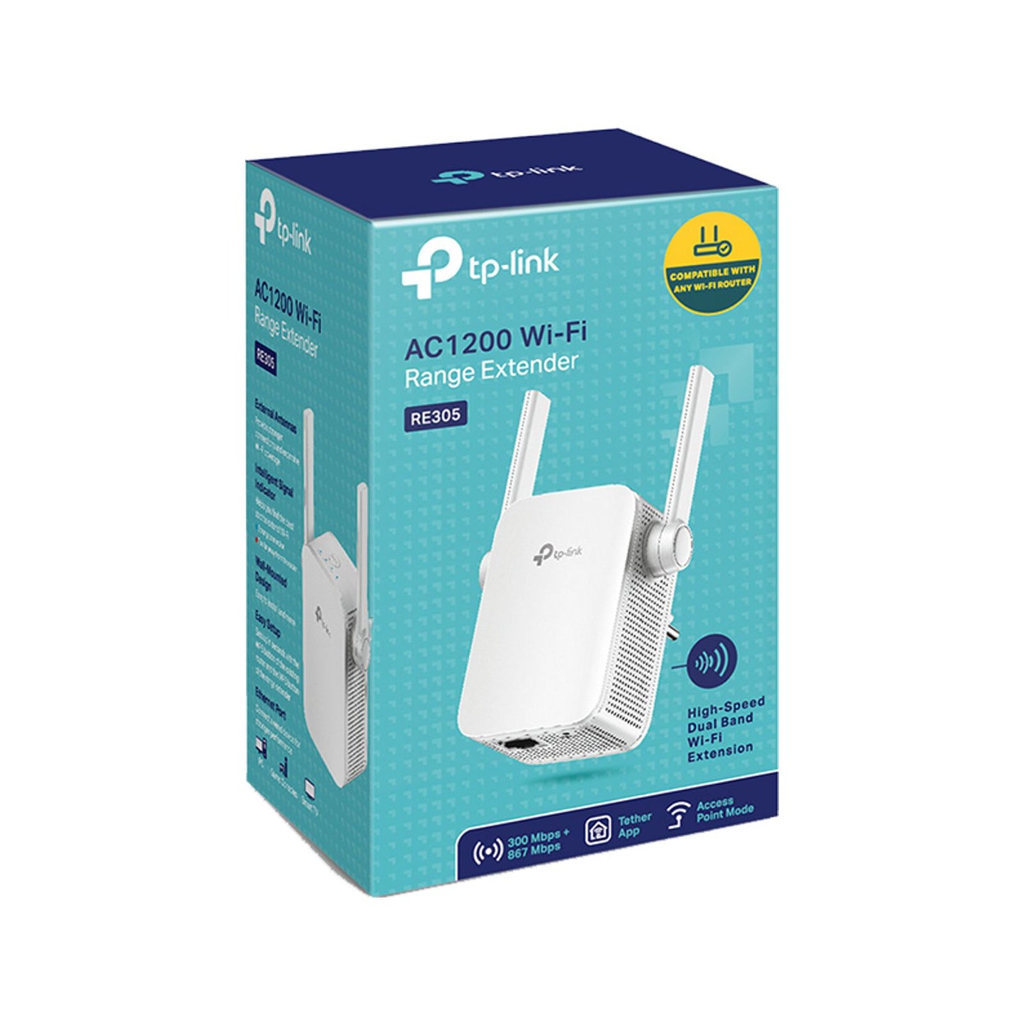 Extensor de Rango Wi-Fi AC1200 TP-LINK RE305 - 