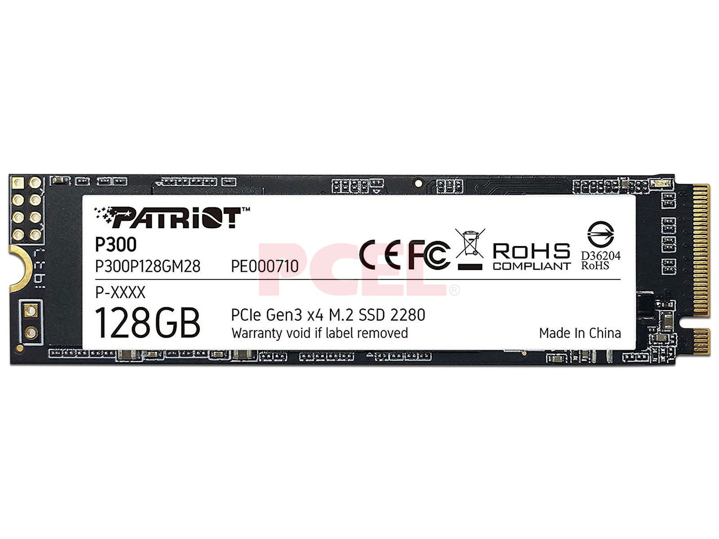 UNIDAD SSD M.2 PATRIOT 128GB (P300P128GM28) P300PCIE 3.0 NVME 2280
