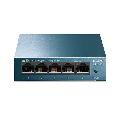 Switch Sobremesa Tp-Link 5-Puertos 10/100/1000Mbps