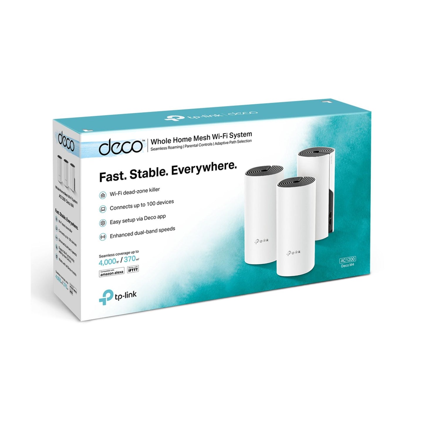SISTEMA WIFI MESH AC1200 DECO M4(3-PACK) PARA CONEXIONES EN TODO EL HOGAR - 