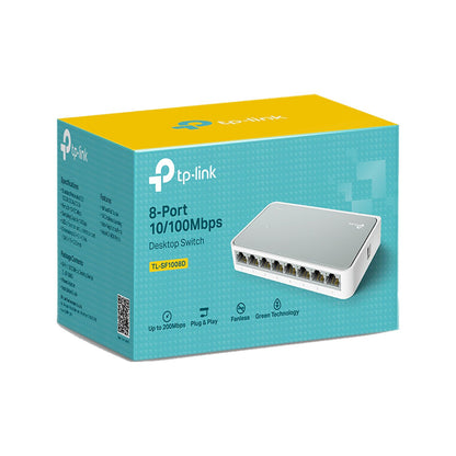 Switch de sobremesa Tp-Link con 8 puertos a 10/100 Mbps