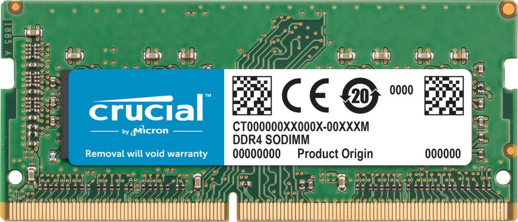 Memoria RAM Crucial Basics DDR4 2666MHz 8GB Non-ECC CL19 SO-DIMM