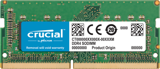 Memoria RAM Crucial Basics DDR4 2666MHz 8GB Non-ECC CL19 SO-DIMM