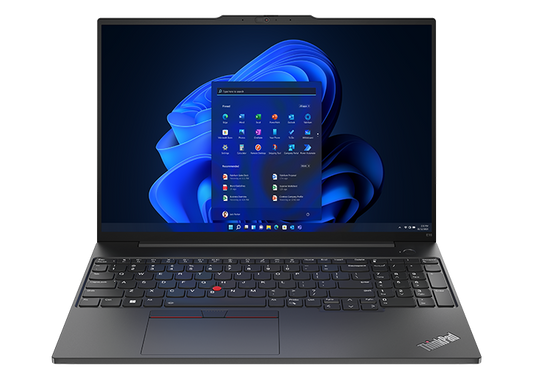 Laptops LENOVO ThinkPad E16 Gen 1 - 16 pulgadas, Intel Core i5-1335U, 16 GB, Windows 11 Pro, 512 GB SSD