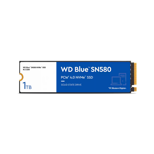 SSD Western Digital WD Blue SN580 NVMe 1TB PCI Express 4.0 M.2