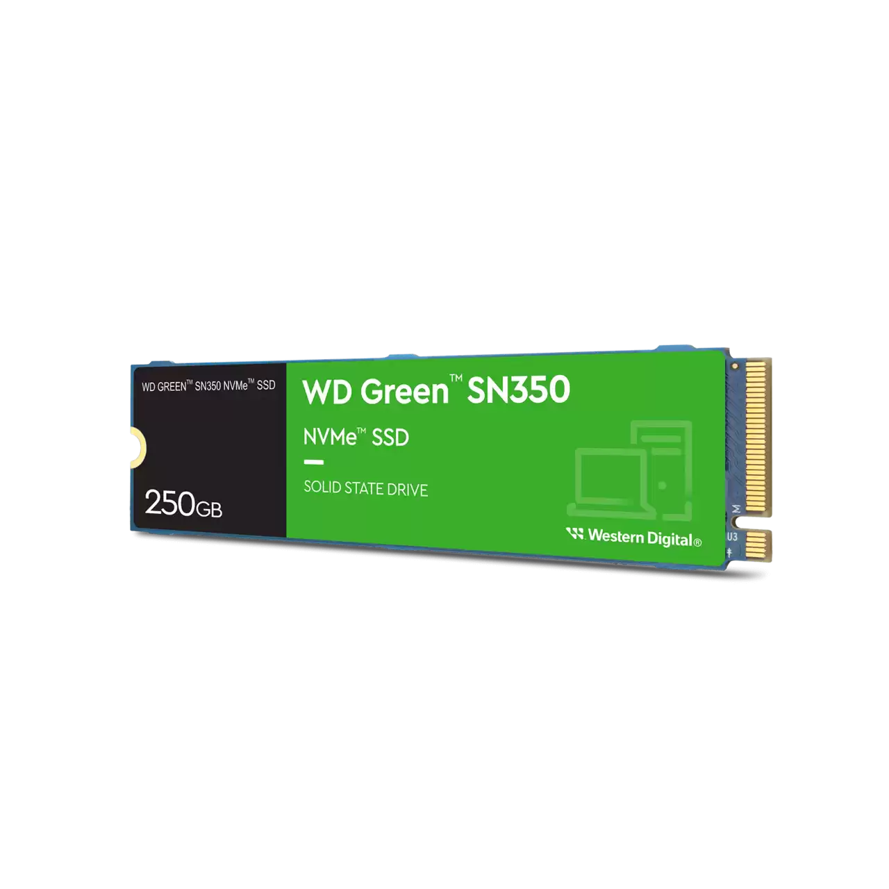SSD Western Digital WD Green SN350 NVMe 250GB PCI Express 3.0 M.2